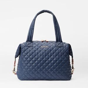 NEW! MZ Wallace Navy Large Sutton